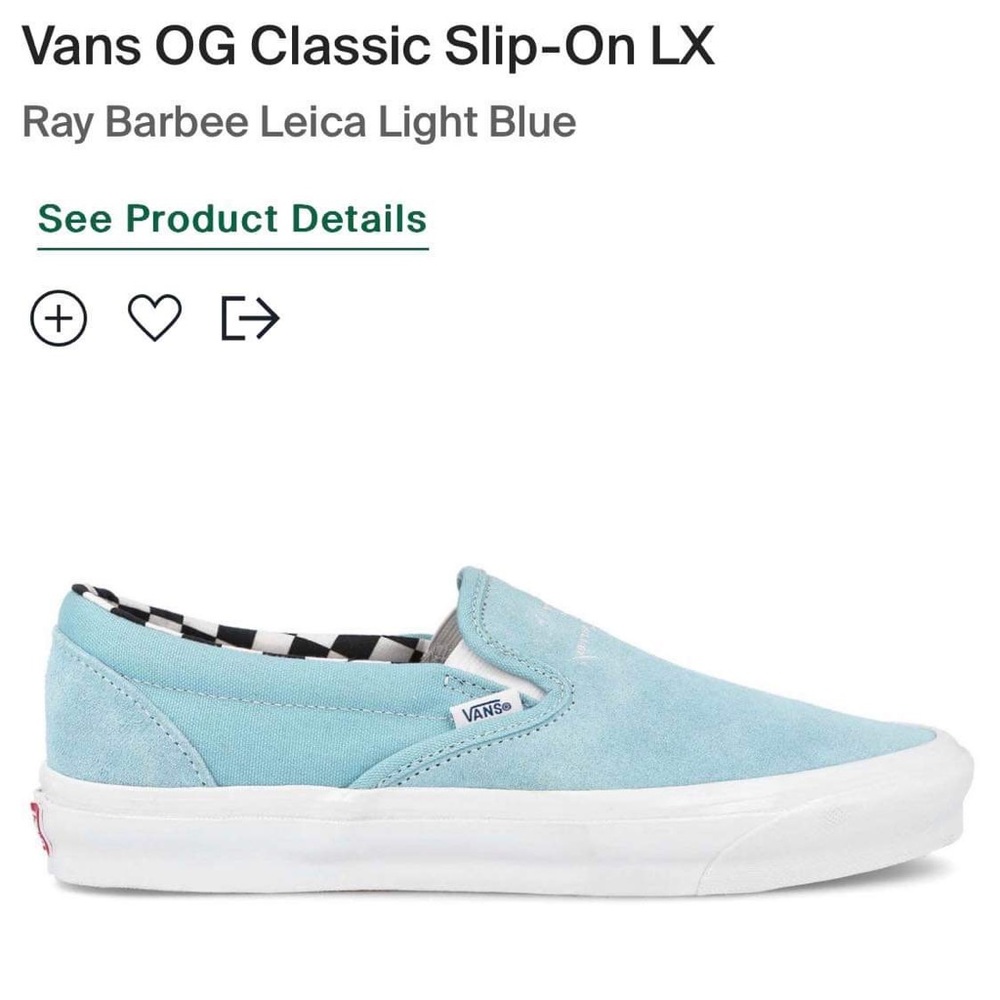 Vault OG Limited edition Vans